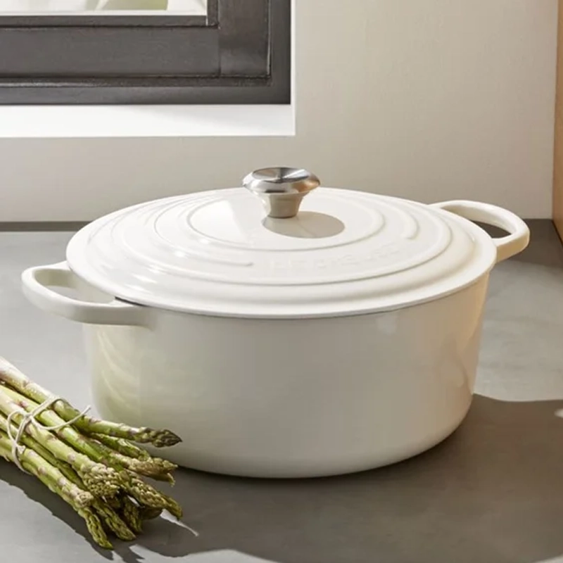 Panela Le Creuset off white